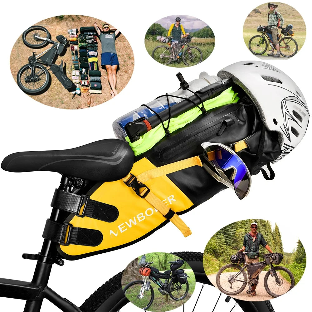 Sacoche de selle VTT imperméable 13 L