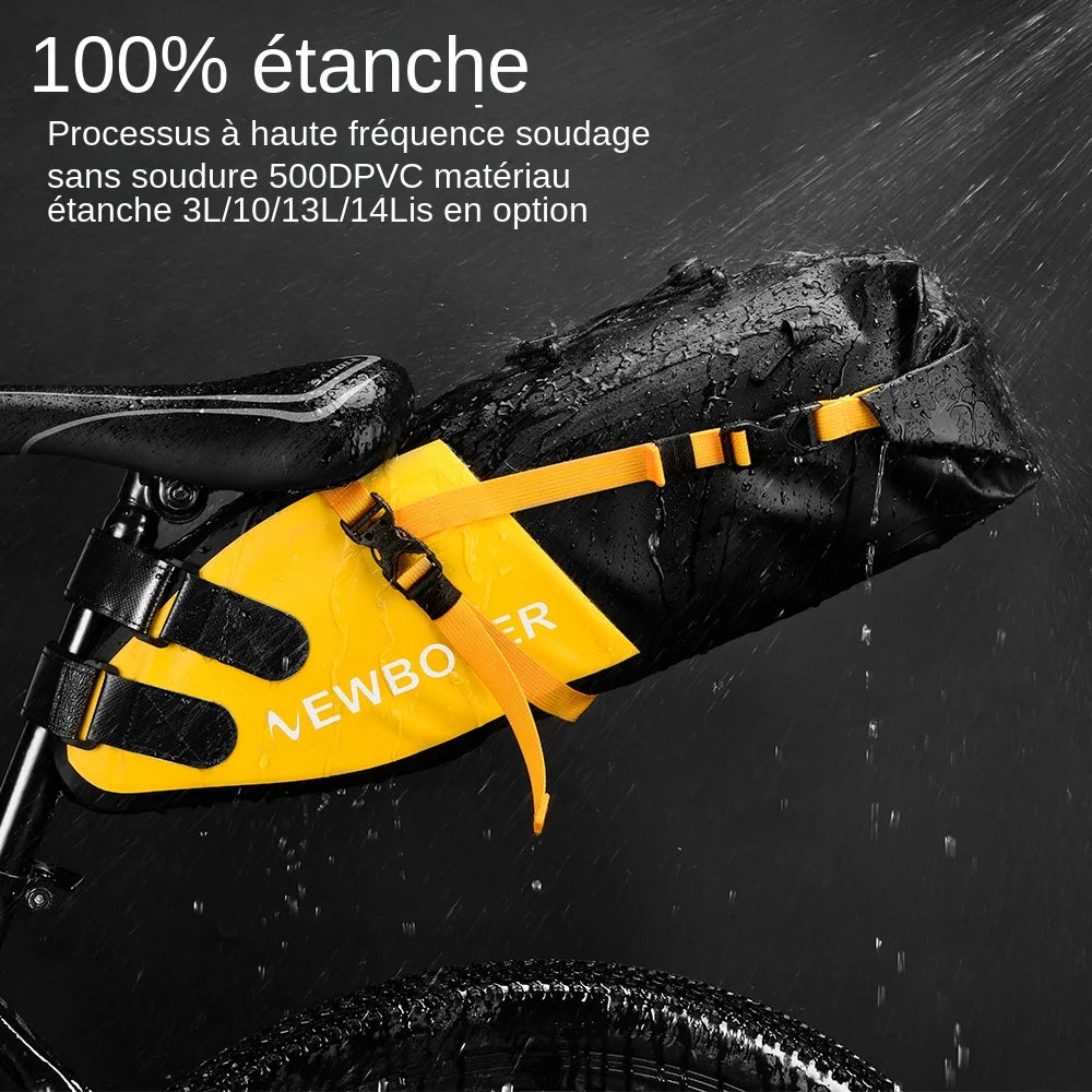 Sacoche de selle VTT imperméable 13 L