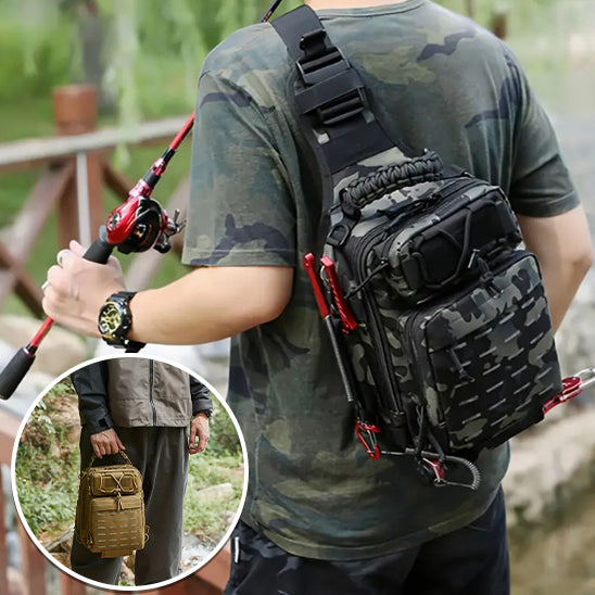 Sacoche tactique pour la pêche, la chasse et la randonnée