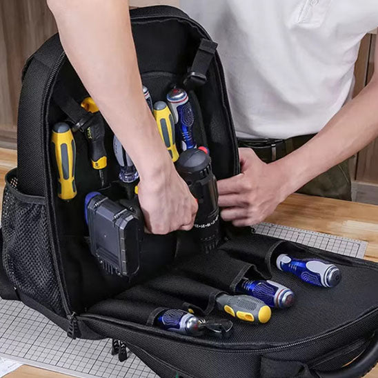 Sacoche Outils Imperméable avec Base en Caoutchouc