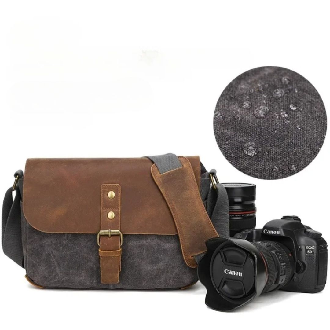 Sacoche appareil photo de style vintage