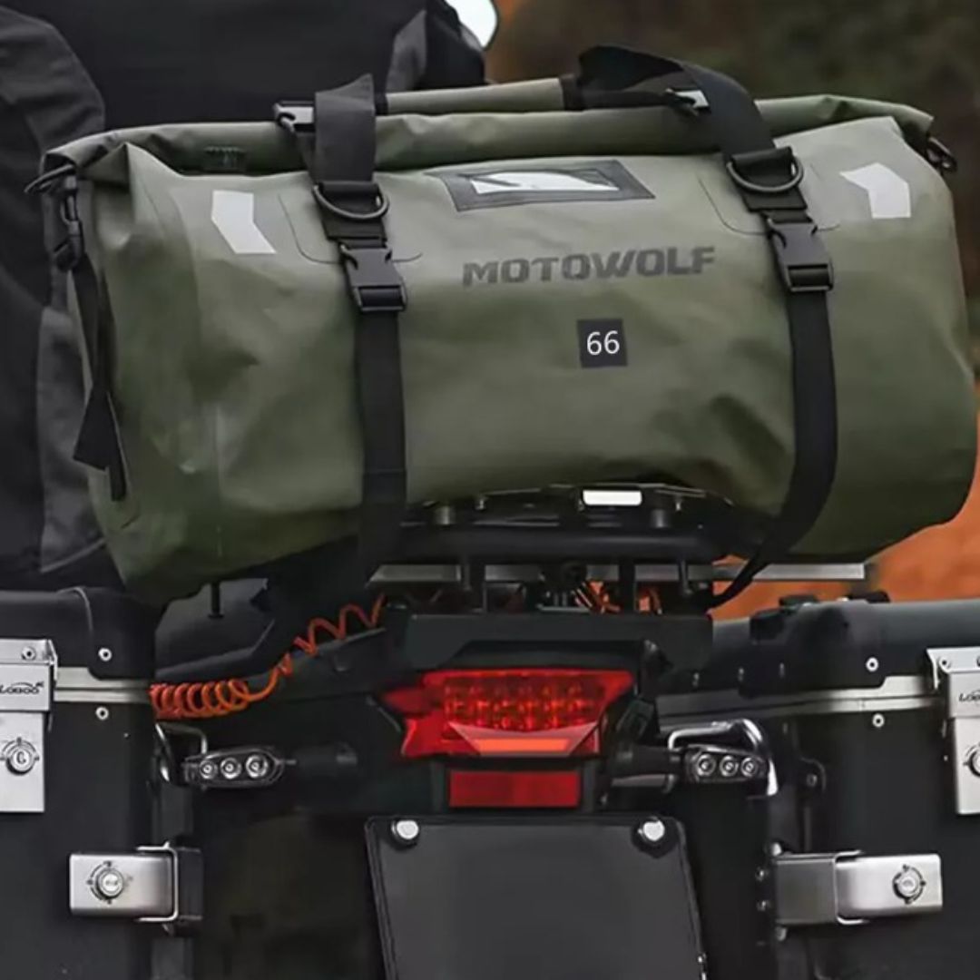 Sacoche moto souple et étanche