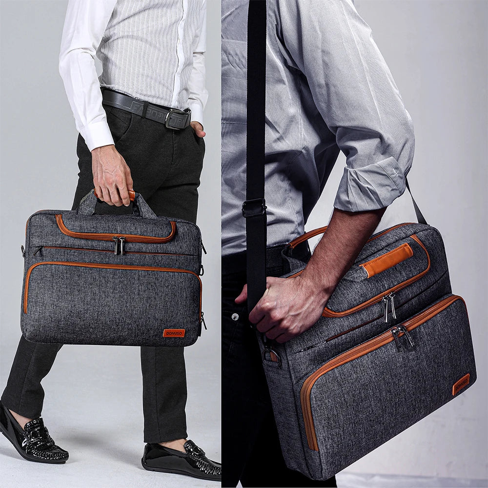 Sacoche ordinateur homme étanche et multi poches